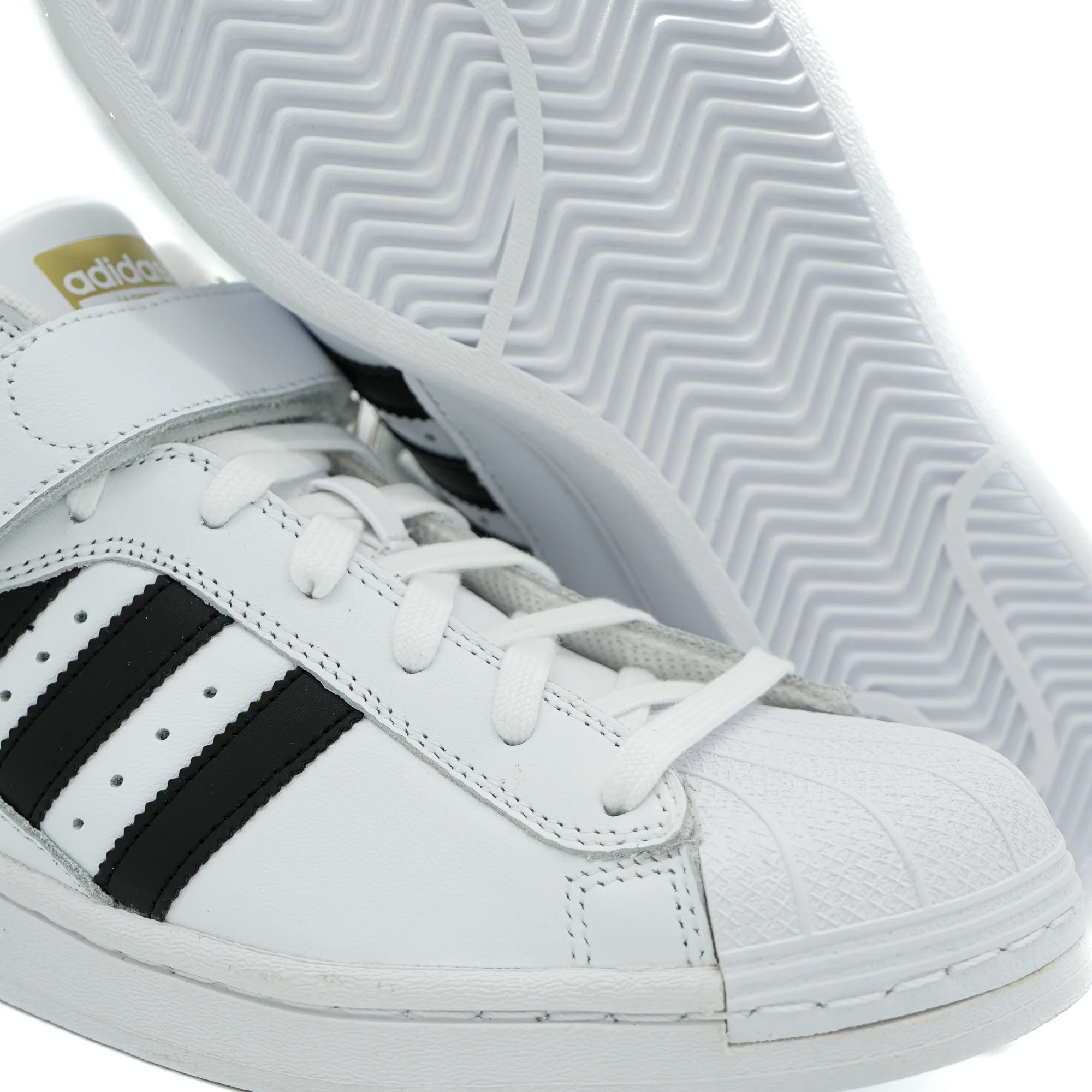 Adidas Pro Shell ADV - White / Black / Gold - Image 3