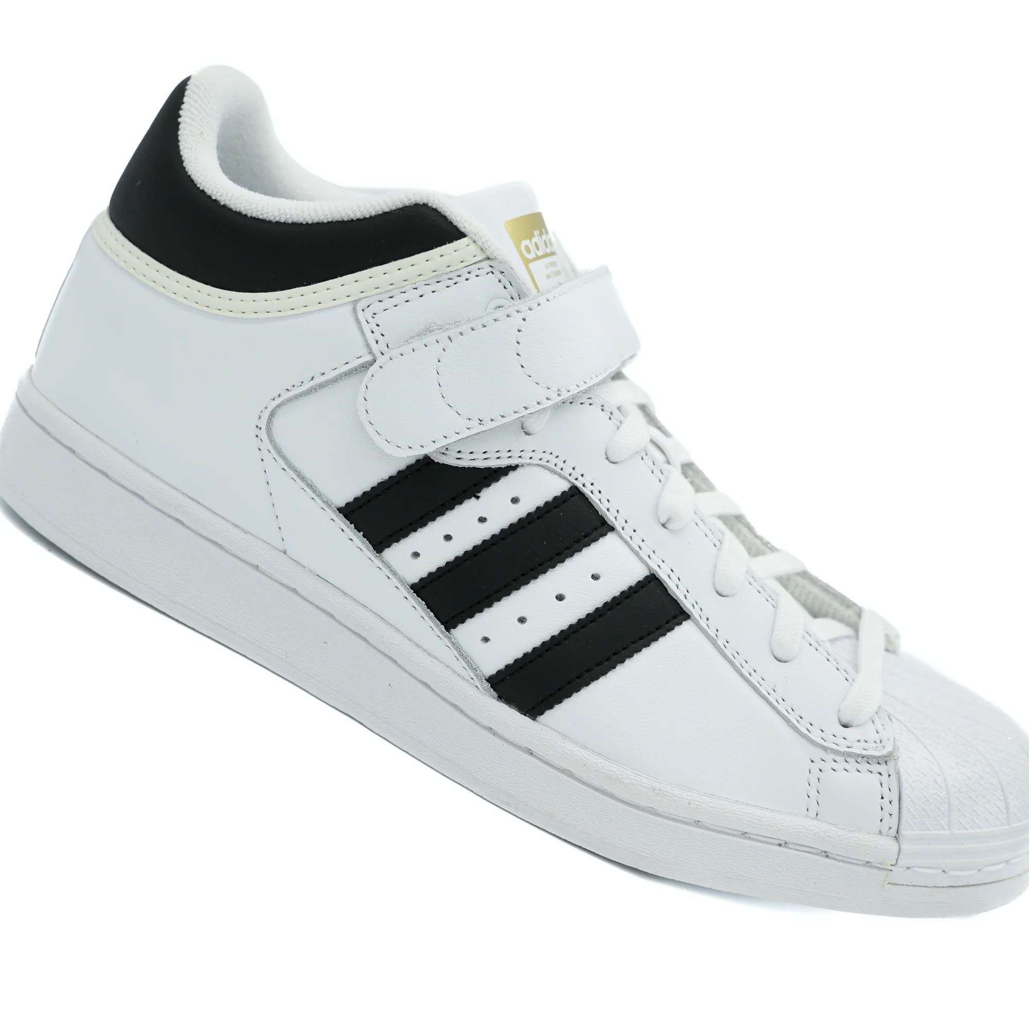 Adidas Pro Shell ADV - White / Black / Gold - Image 4