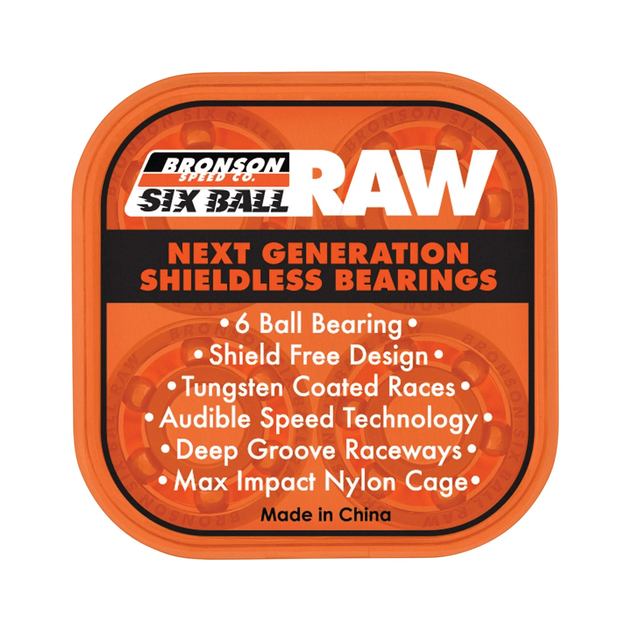 Bronson Six Ball Raw Bearings - Image 3