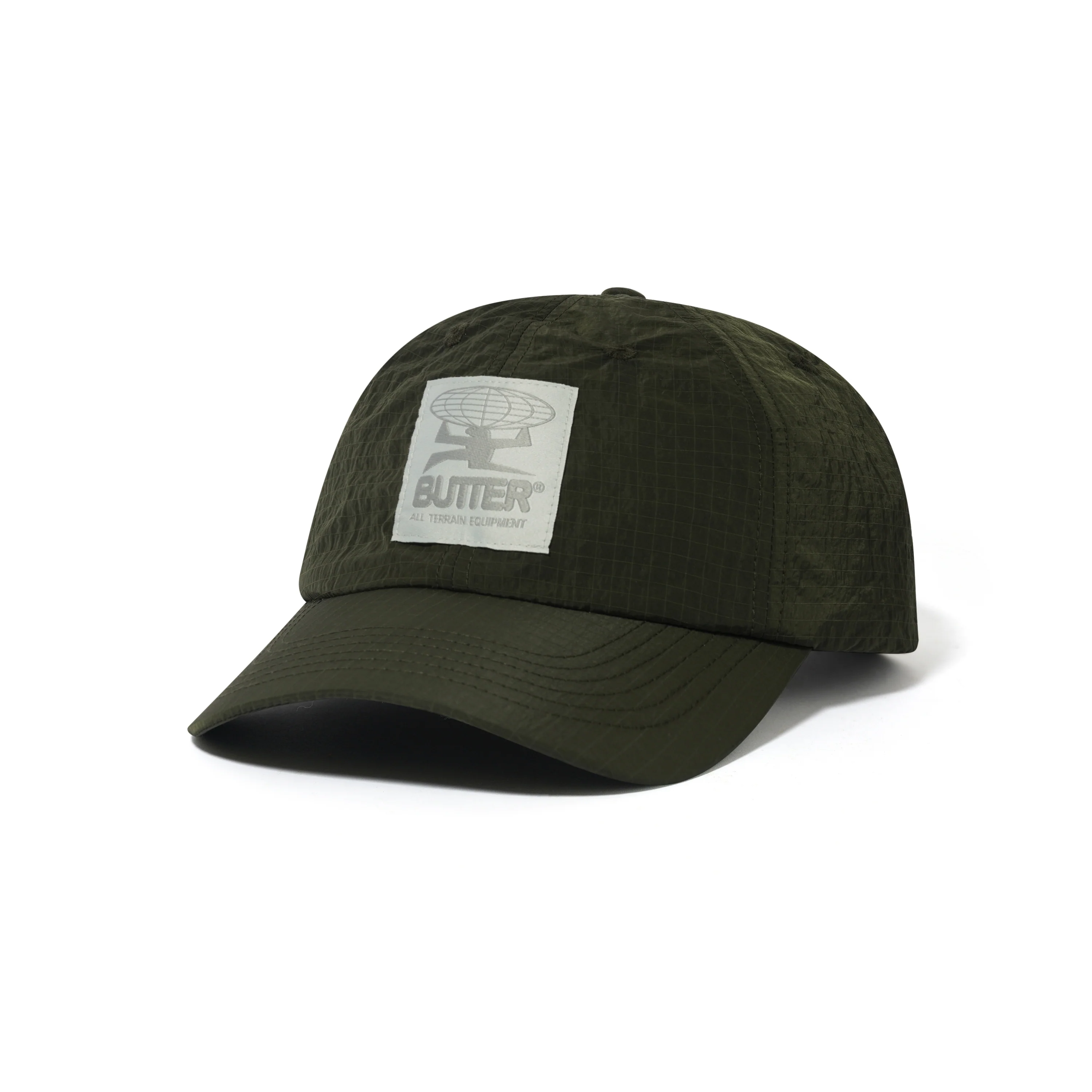 Butter Goods Terrain 6 Panel Cap - Faded Black