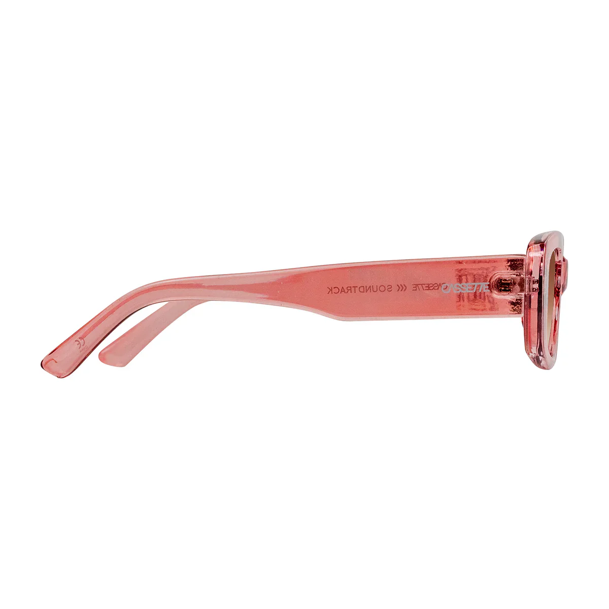Cassette Soundtrack Sunglasses - Dusty Rose / Gradient Lens - Image 3