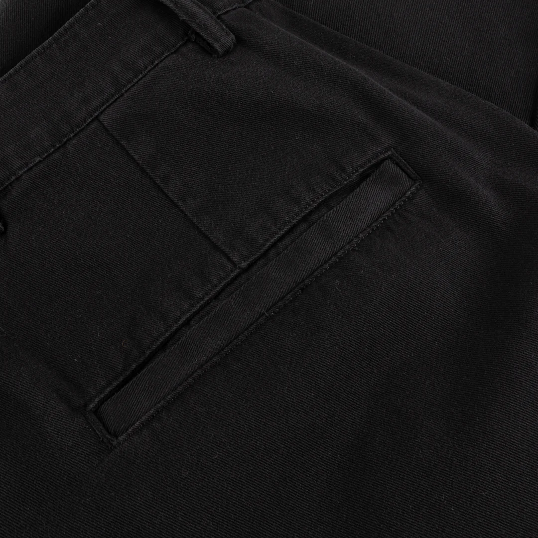Dime Baggy Chino Pant - Black - Image 4