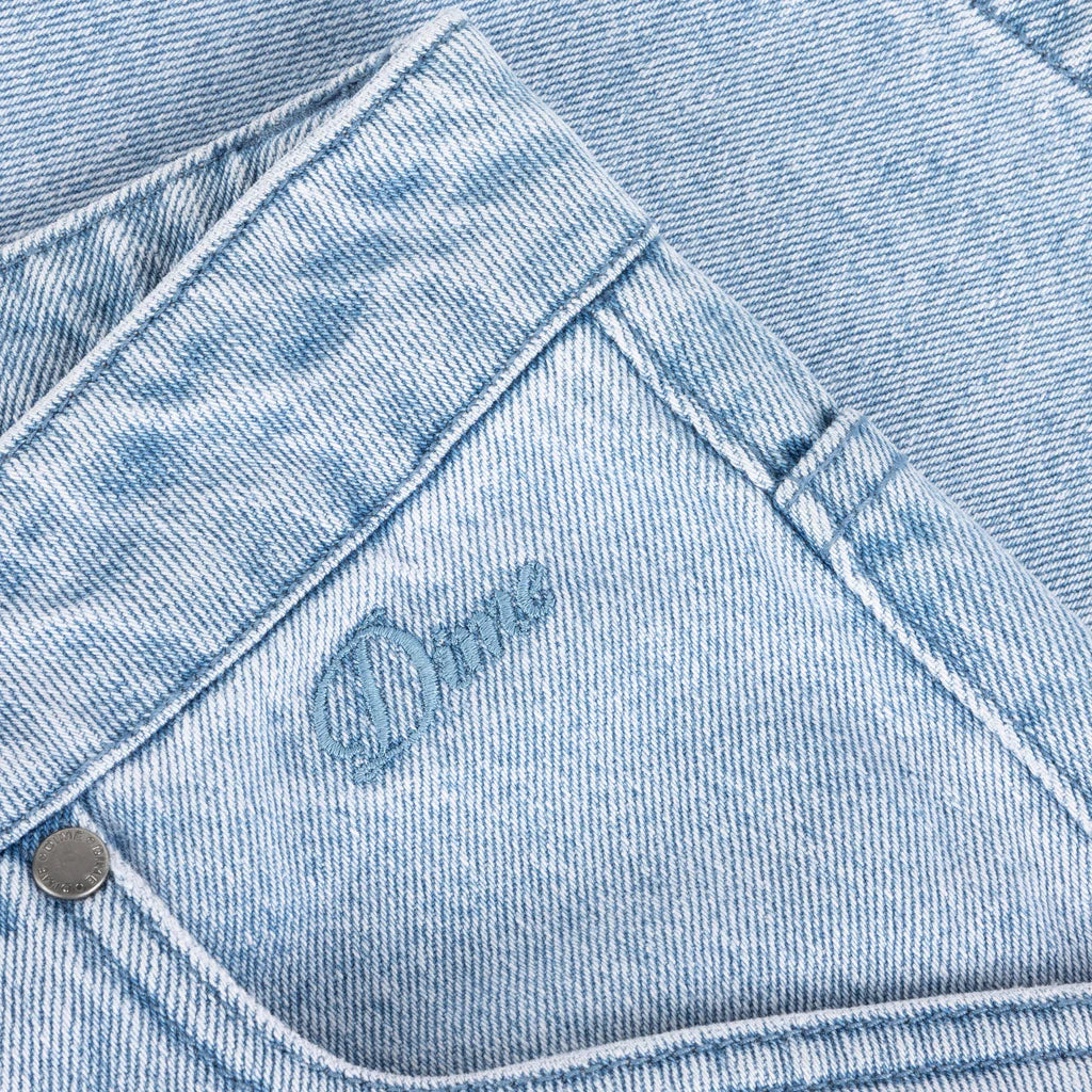 Dime Classic Denim Shorts - Blue Washed - Image 2