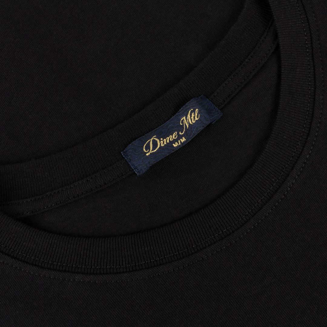 Dime Dolph Tee - Black - Image 2