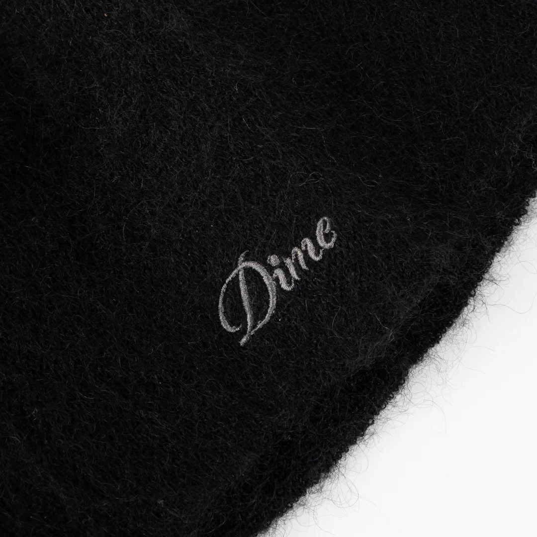 Dime Mohair Skully - Black - Image 2
