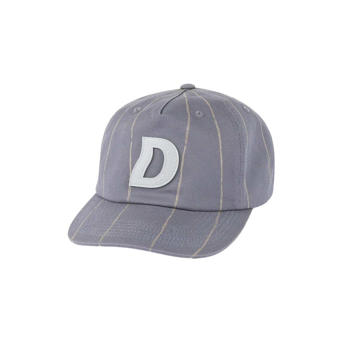 Dime Pinstriped Worker Cap - Gray