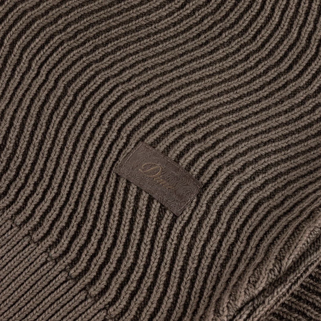 Dime Wave Kit Sweater - Brown - Image 2