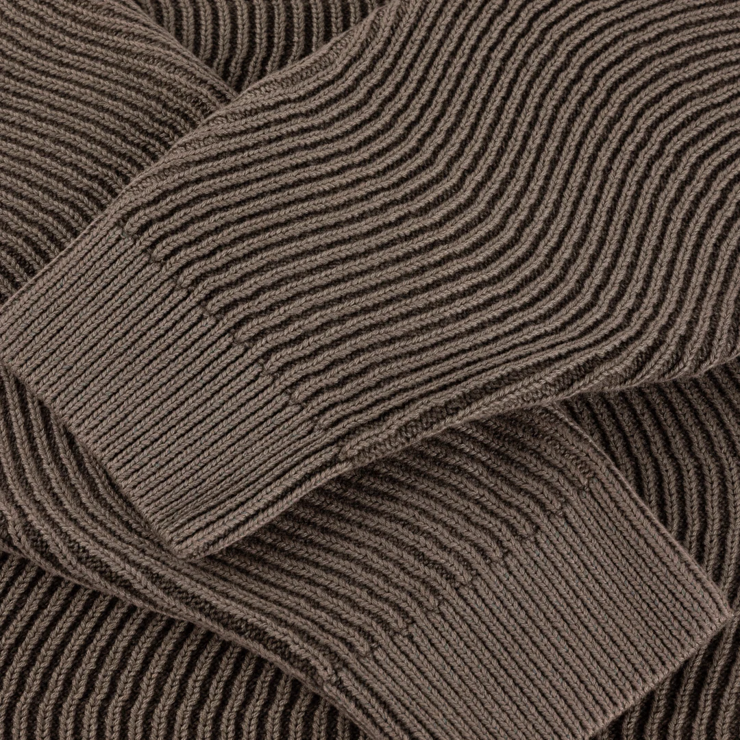 Dime Wave Kit Sweater - Brown - Image 3