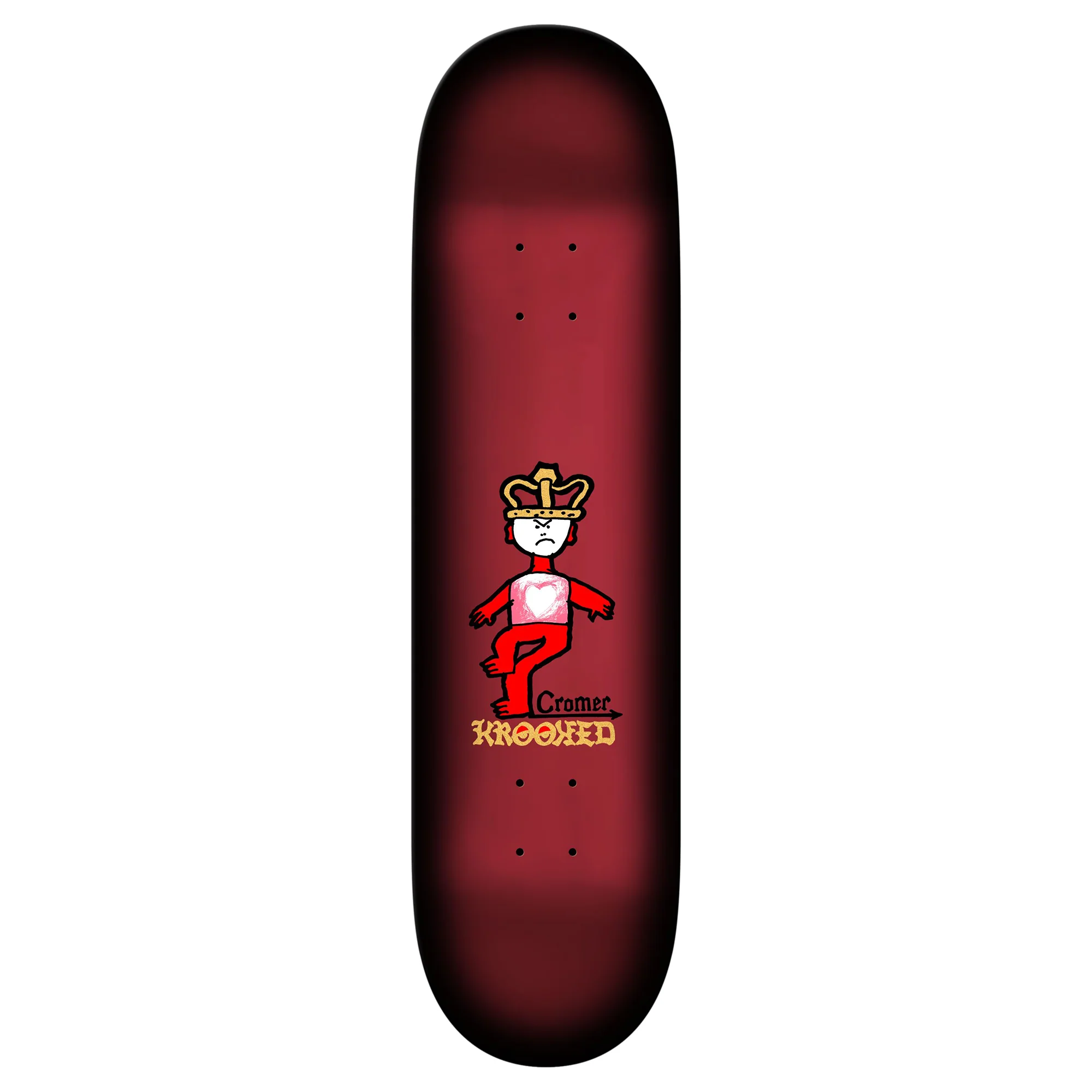 Krooked Cromer Mad King Deck - 8.06