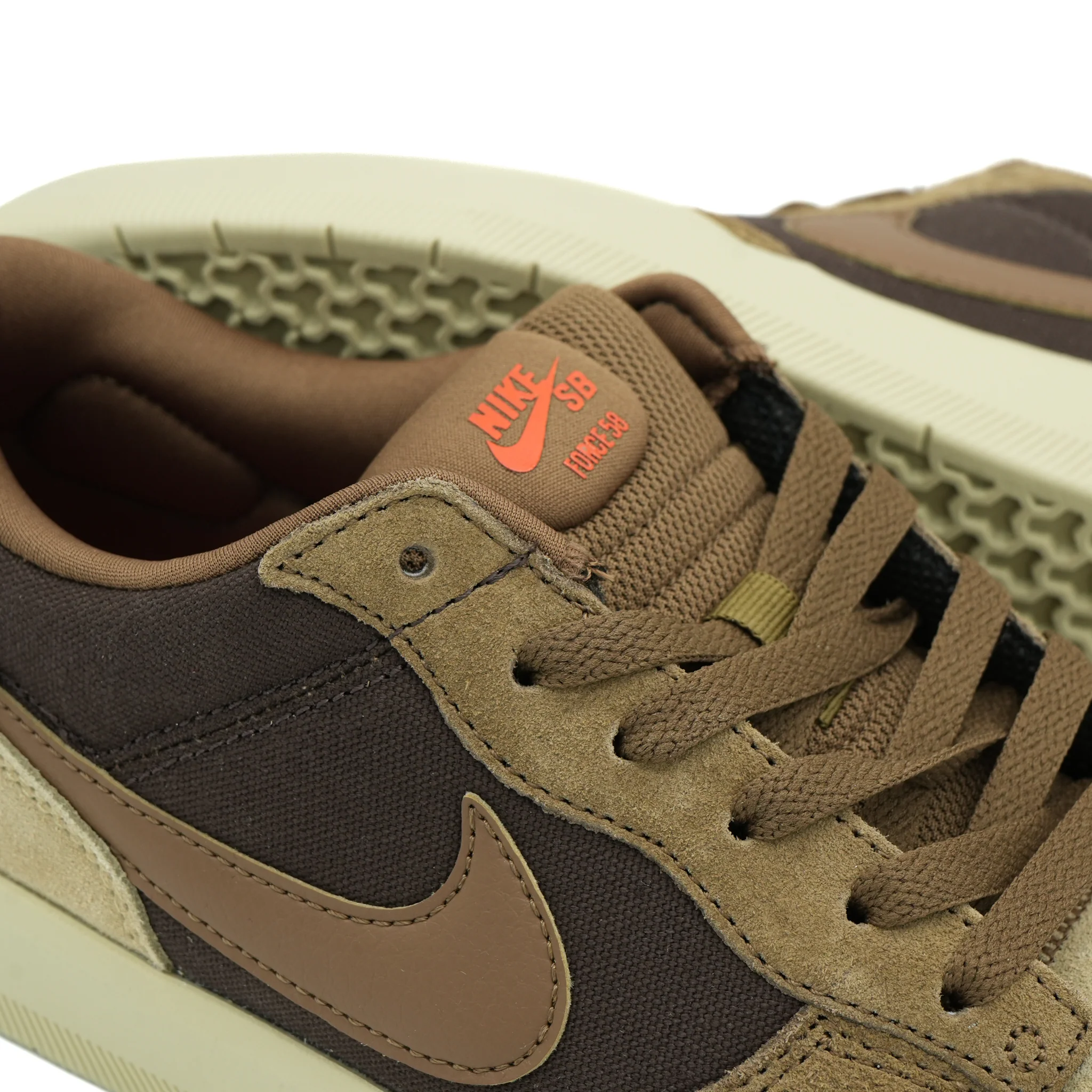 Nike SB Force 58 - Brown / Moss - Image 2