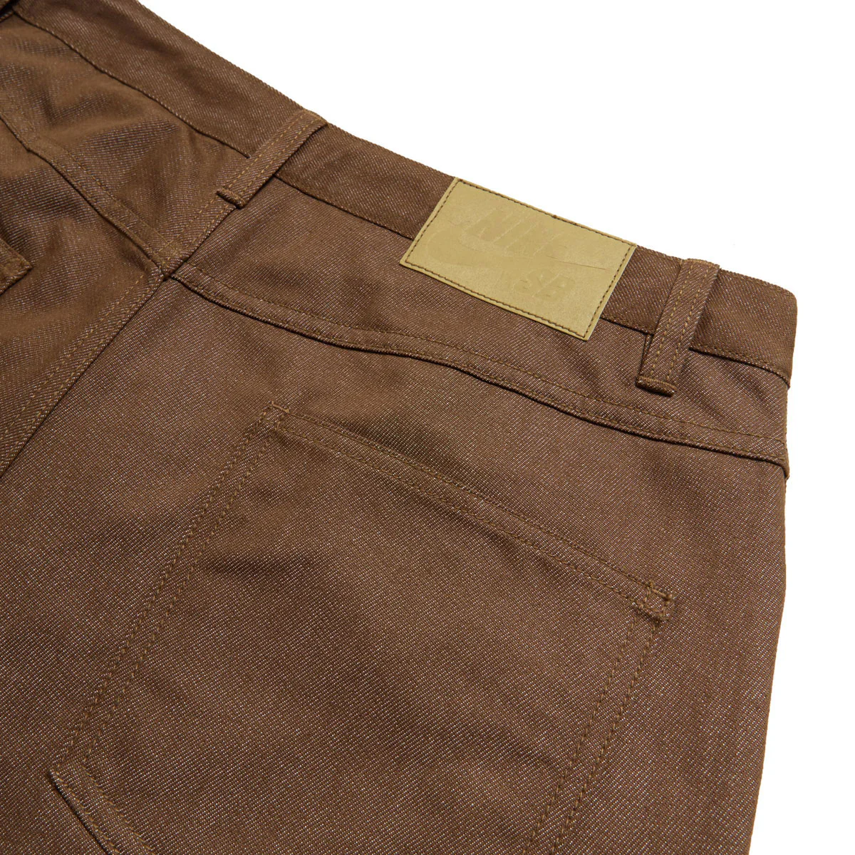 Nike SB Loose Denim Pants - Mosswood Brown - Image 3
