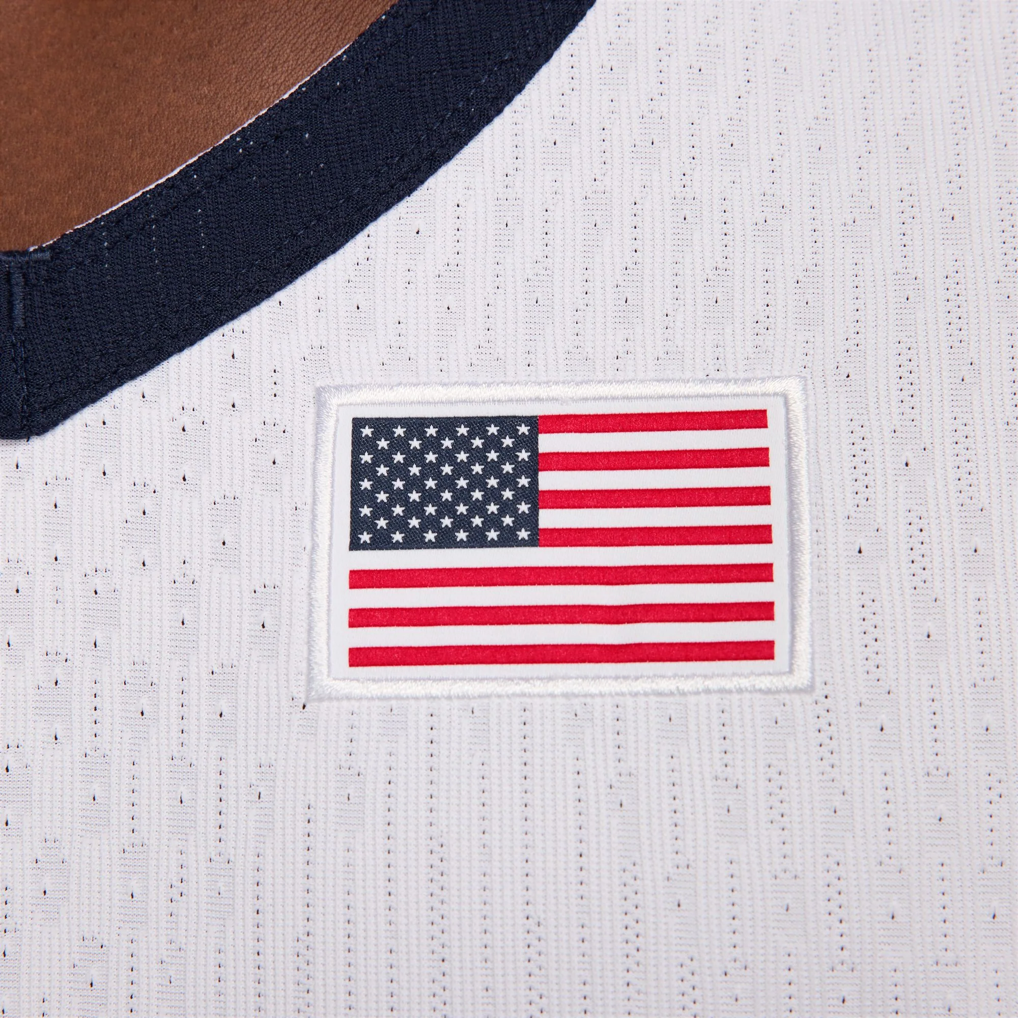 Nike SB Olympic Team USA Basketball Jersey - White/Sports Red - Image 5