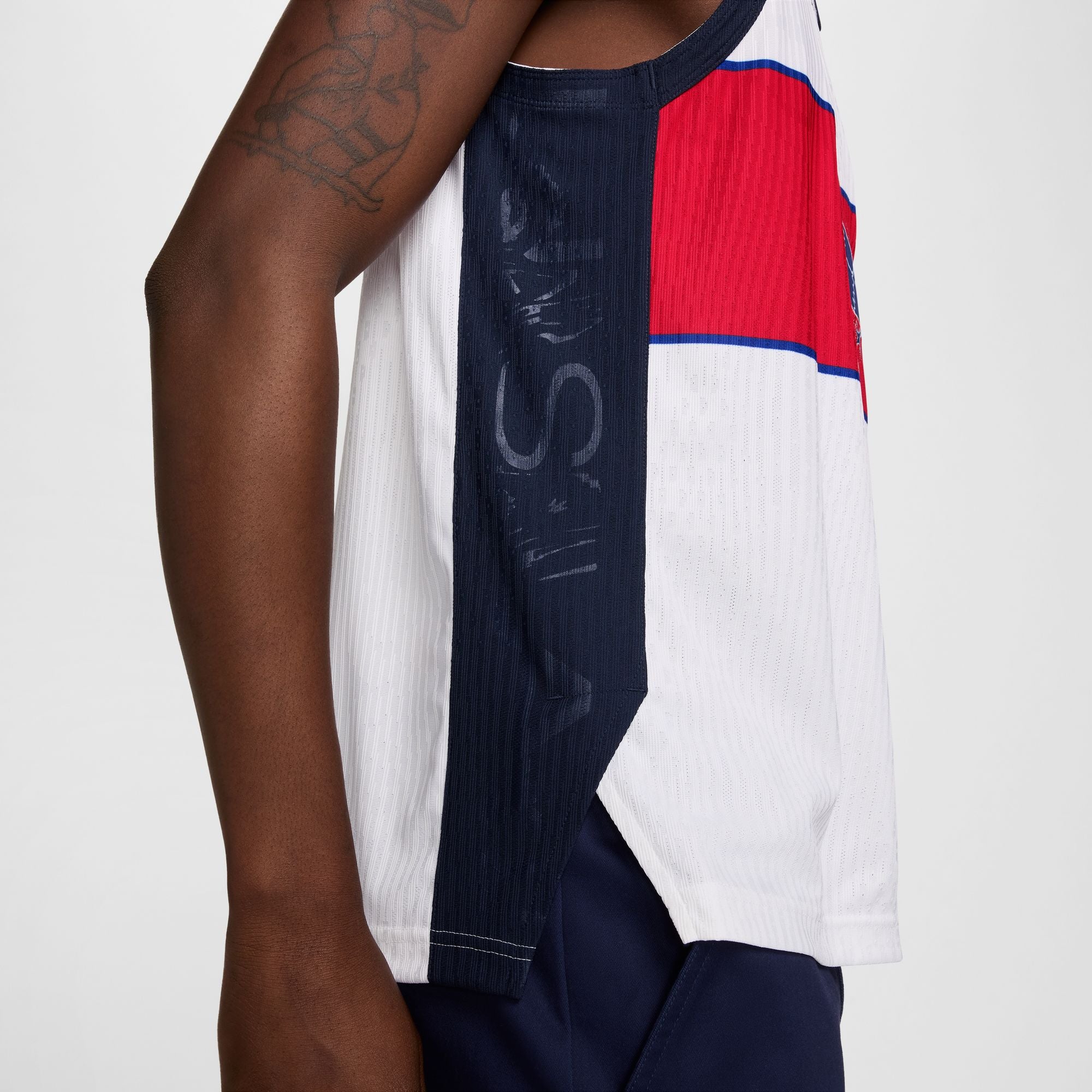 Nike SB Olympic Team USA Basketball Jersey - White/Sports Red - Image 6