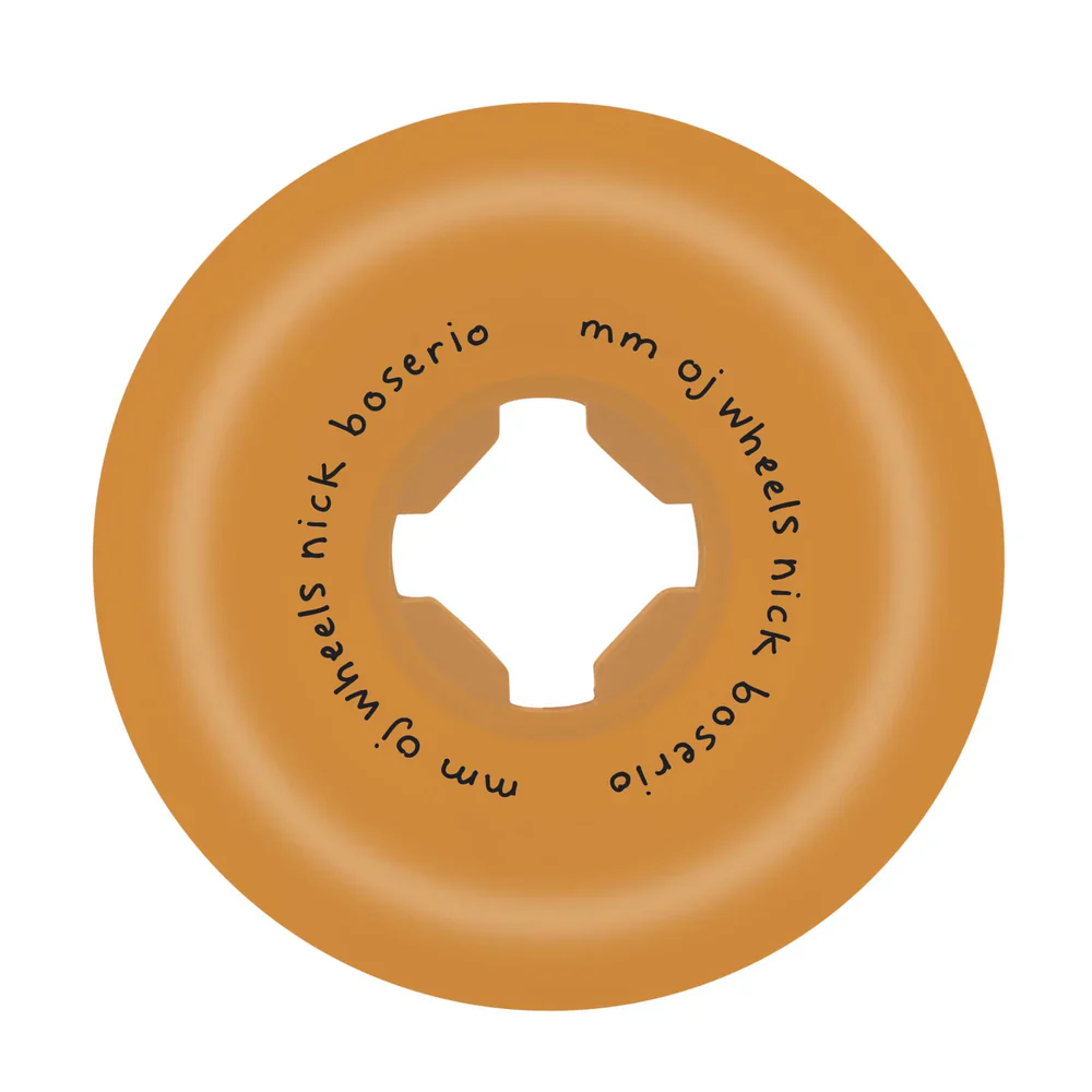 OJ Wheels Nick Boserio Sad Security 97a - 60mm Orange - Image 3