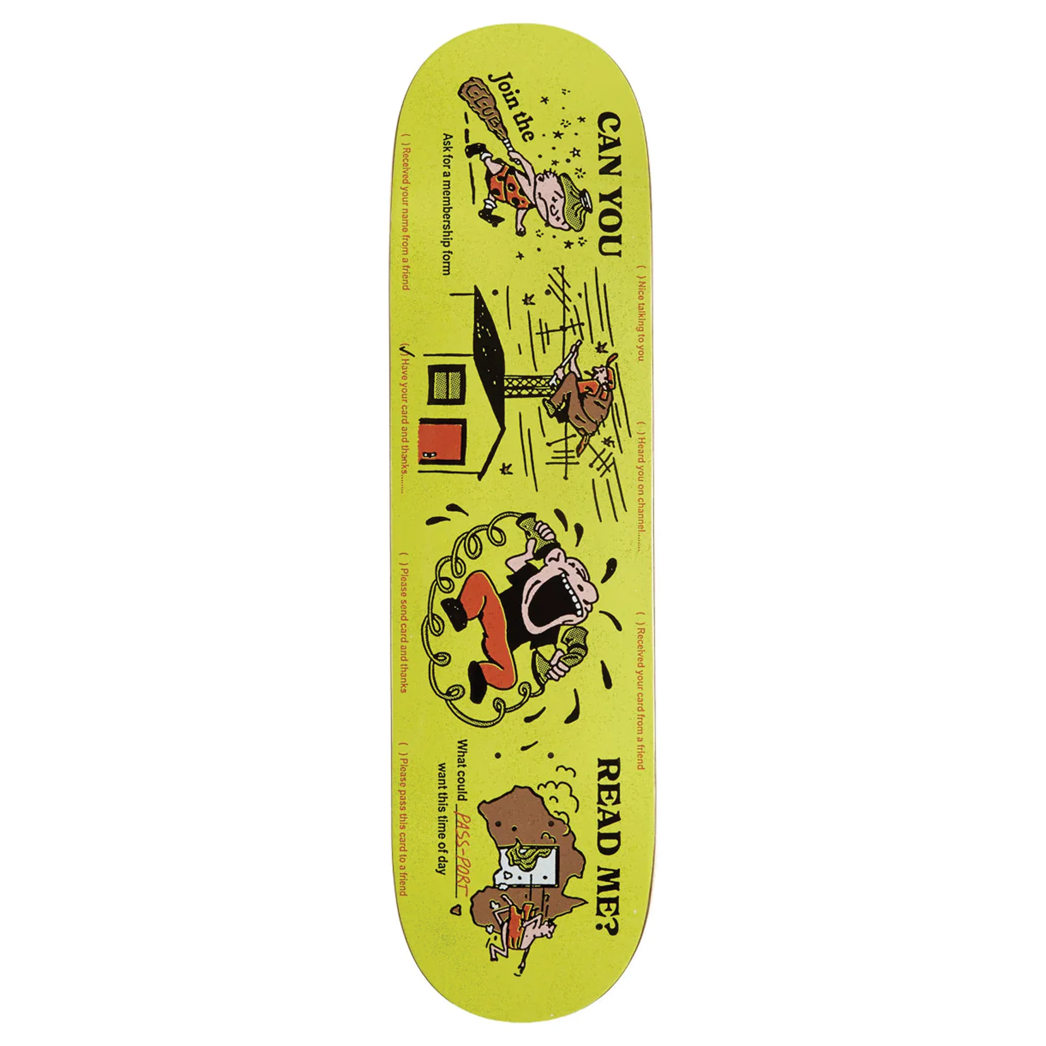 Passport Can You Read Me? Deck - 8.0