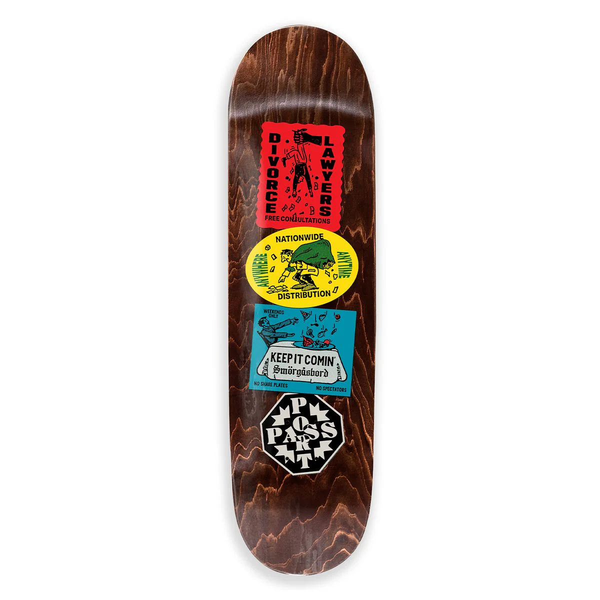 Passport Distribution Coaster Deck - 8.5