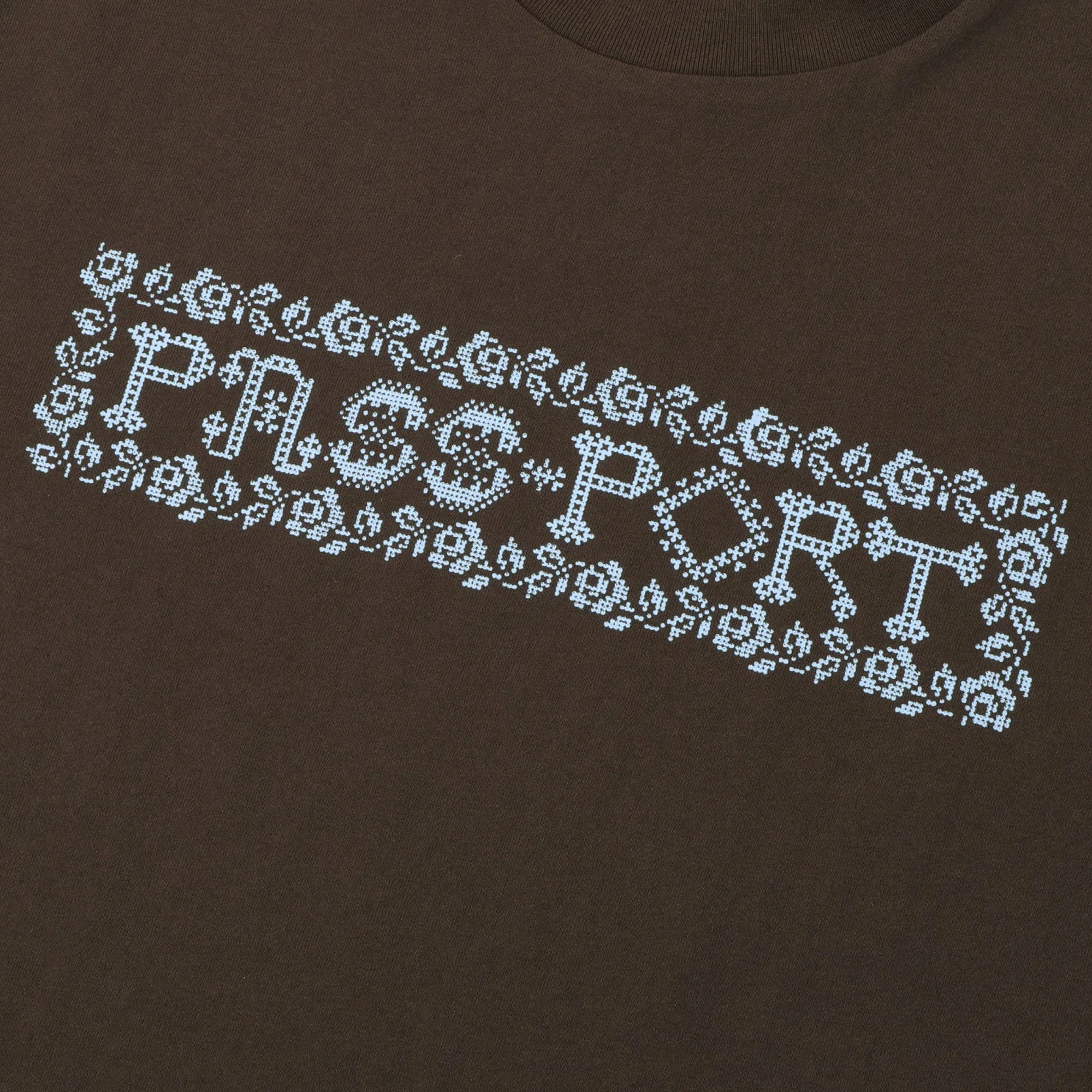 Passport Rosary Tee - Bark - Image 2