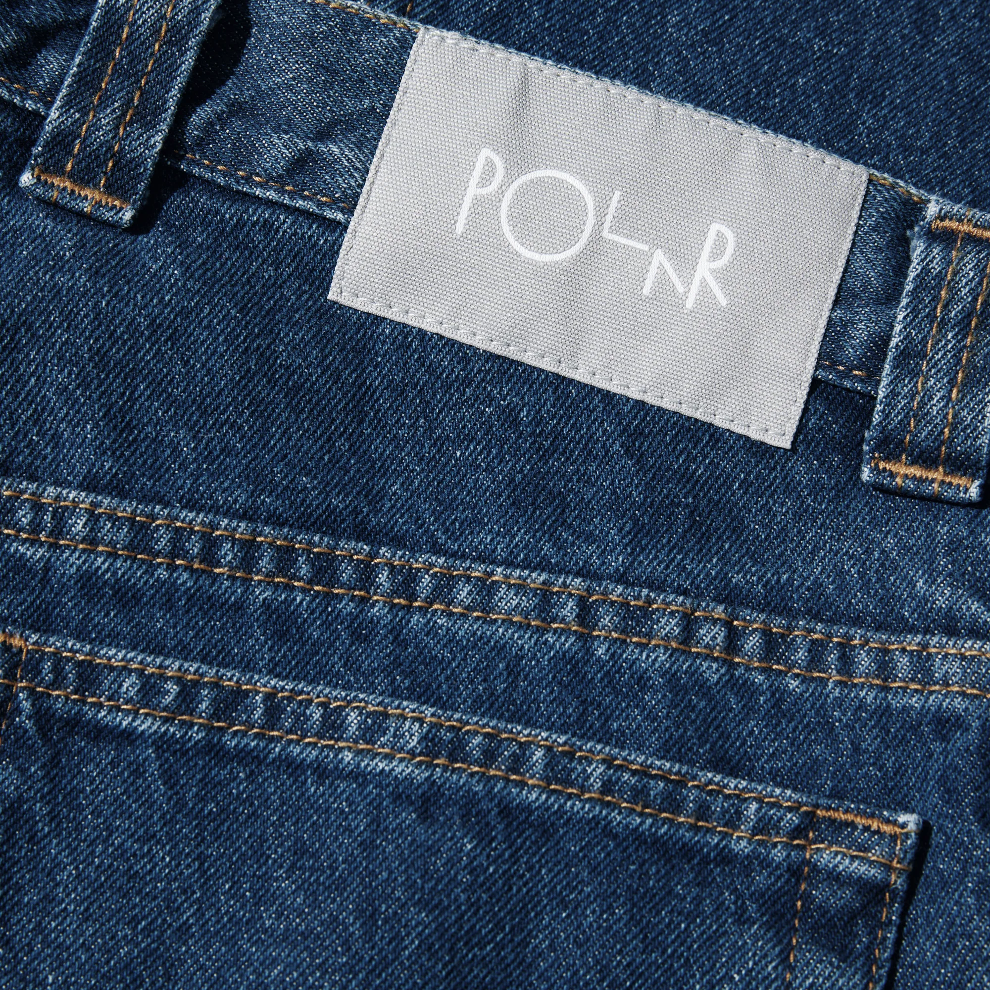 Polar 93! Denim Pants- Dark Blue - Image 4