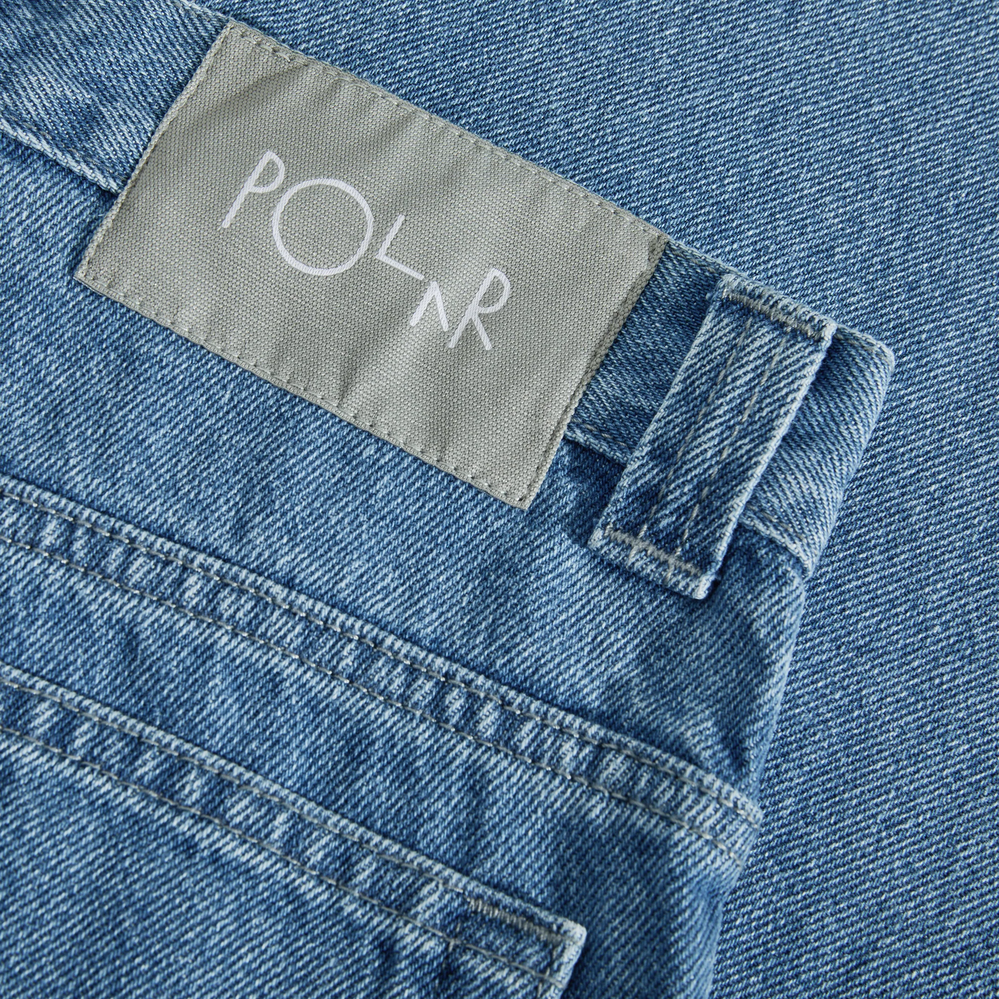 Polar 93! Denim Pants - Mid Blue - Image 4