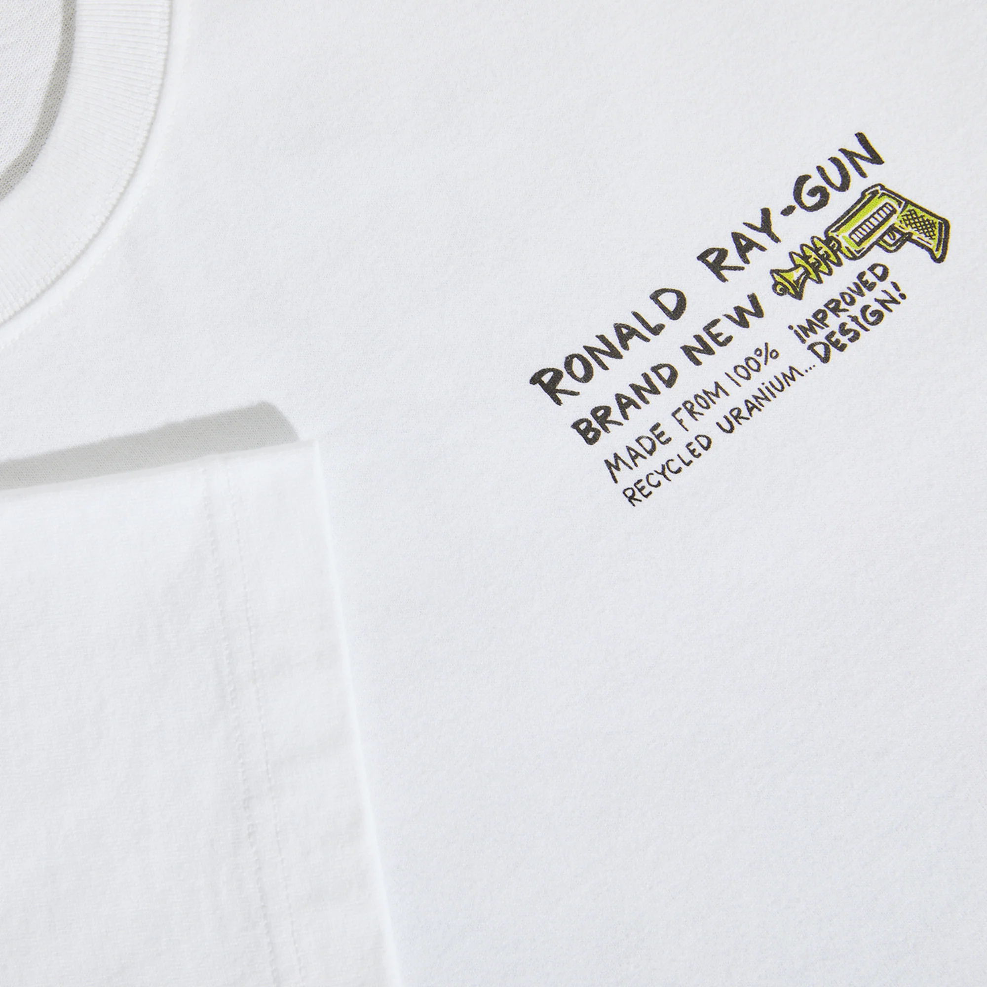 Polar Raygun Tee - White - Image 3