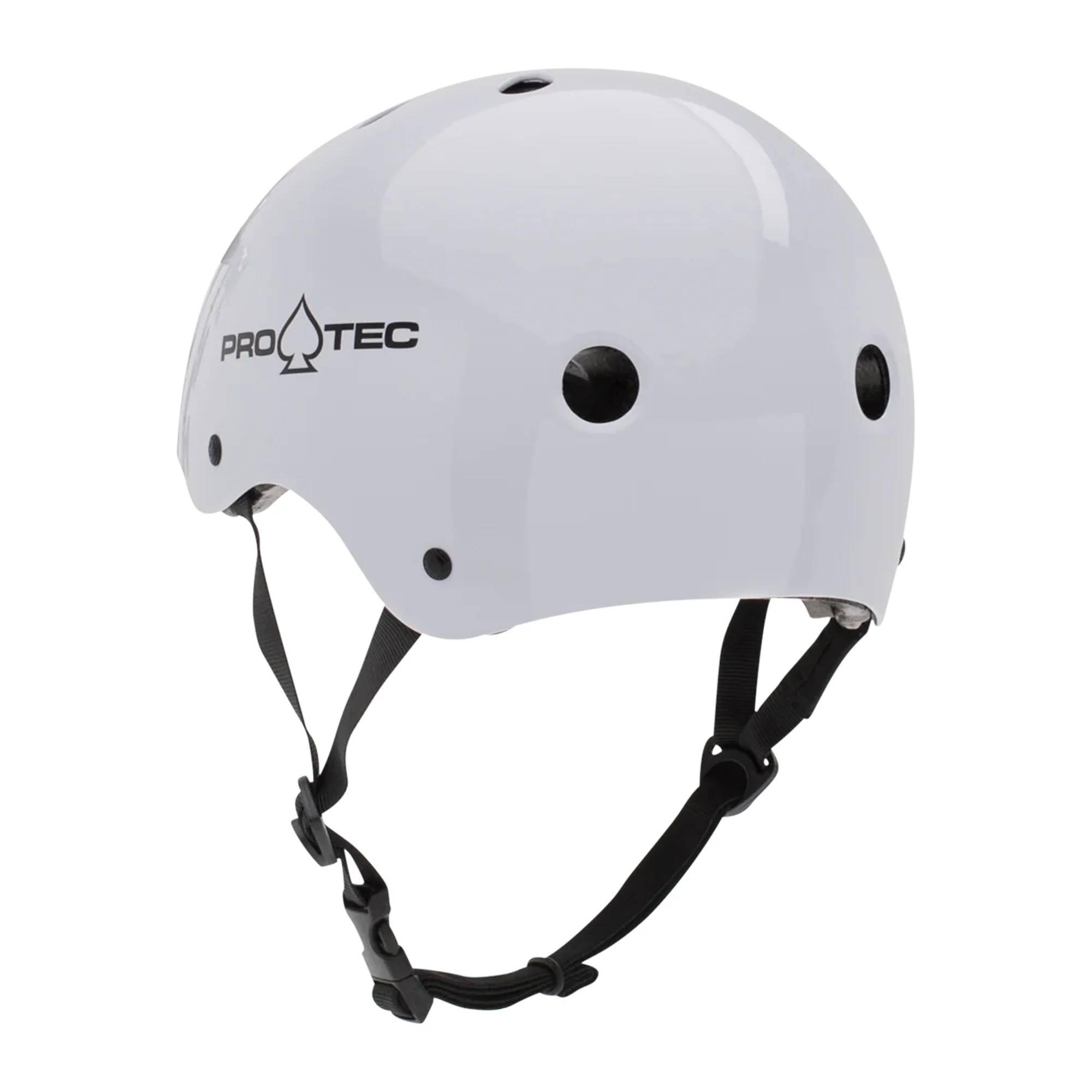 Pro-Tec Classic Certified Helmet - Gloss White - Image 3