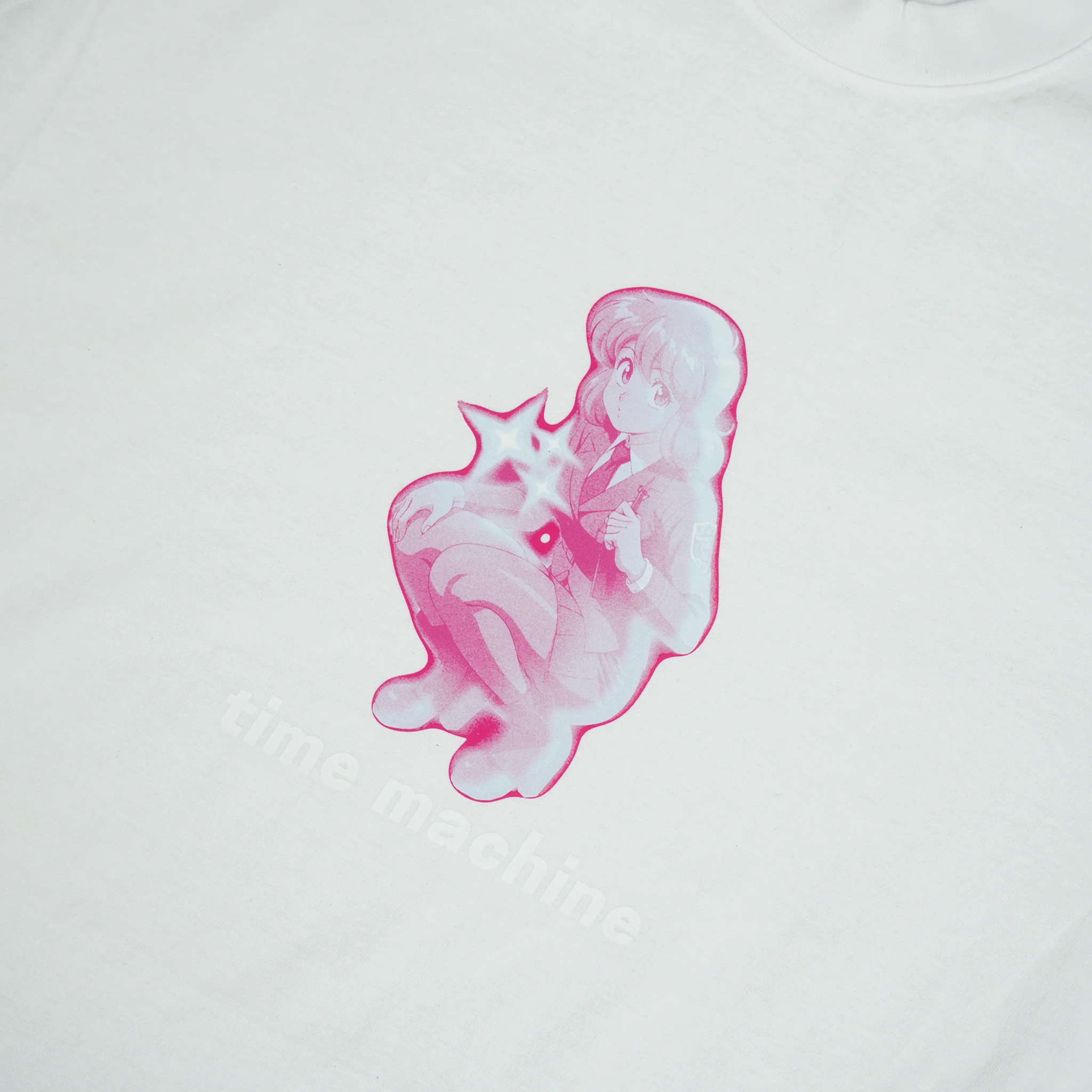 Time Machine Hacker Tee - White - Image 2