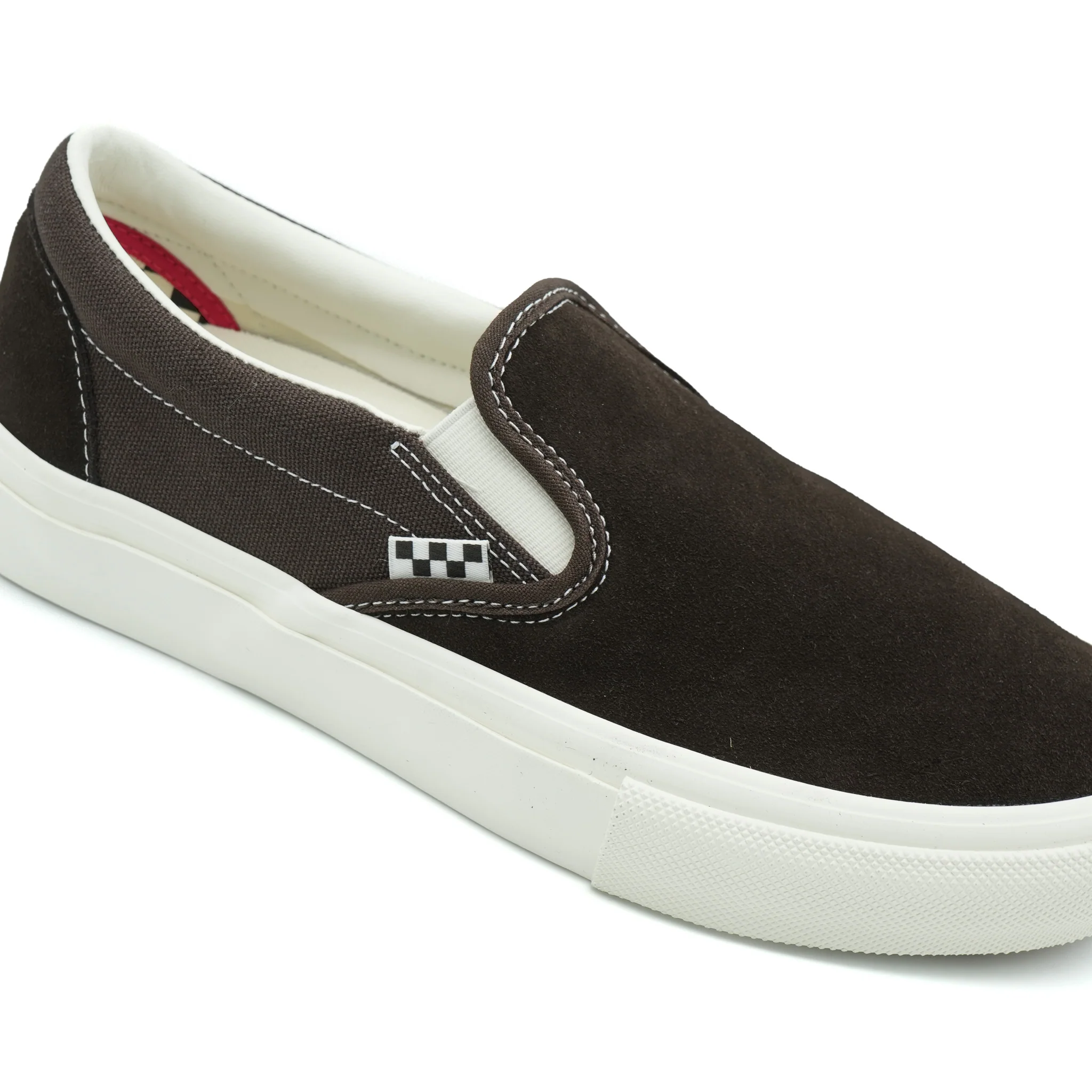 Vans Skate Slip-On - Chocolate Brown - Image 4